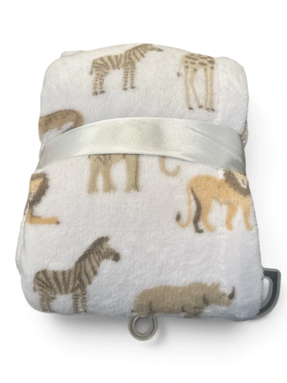 NWT Parents Choice Plush Baby Blanket -Safari Print
